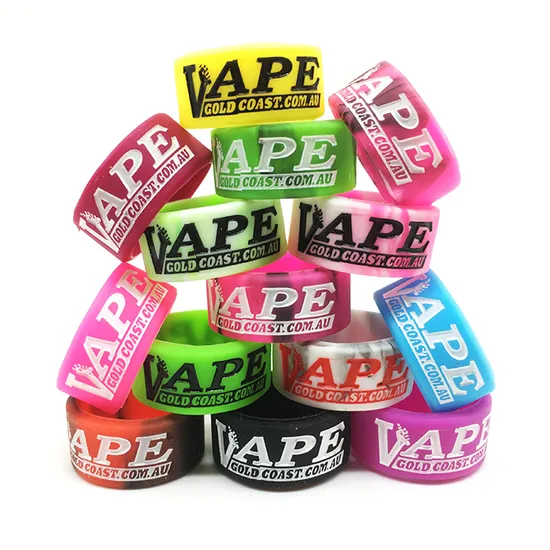 Fashion Design Durable Sports Silicone Finger Ring for Men Women