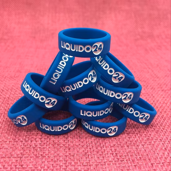 Fashion Design Durable Sports Silicone Finger Ring for Men Women